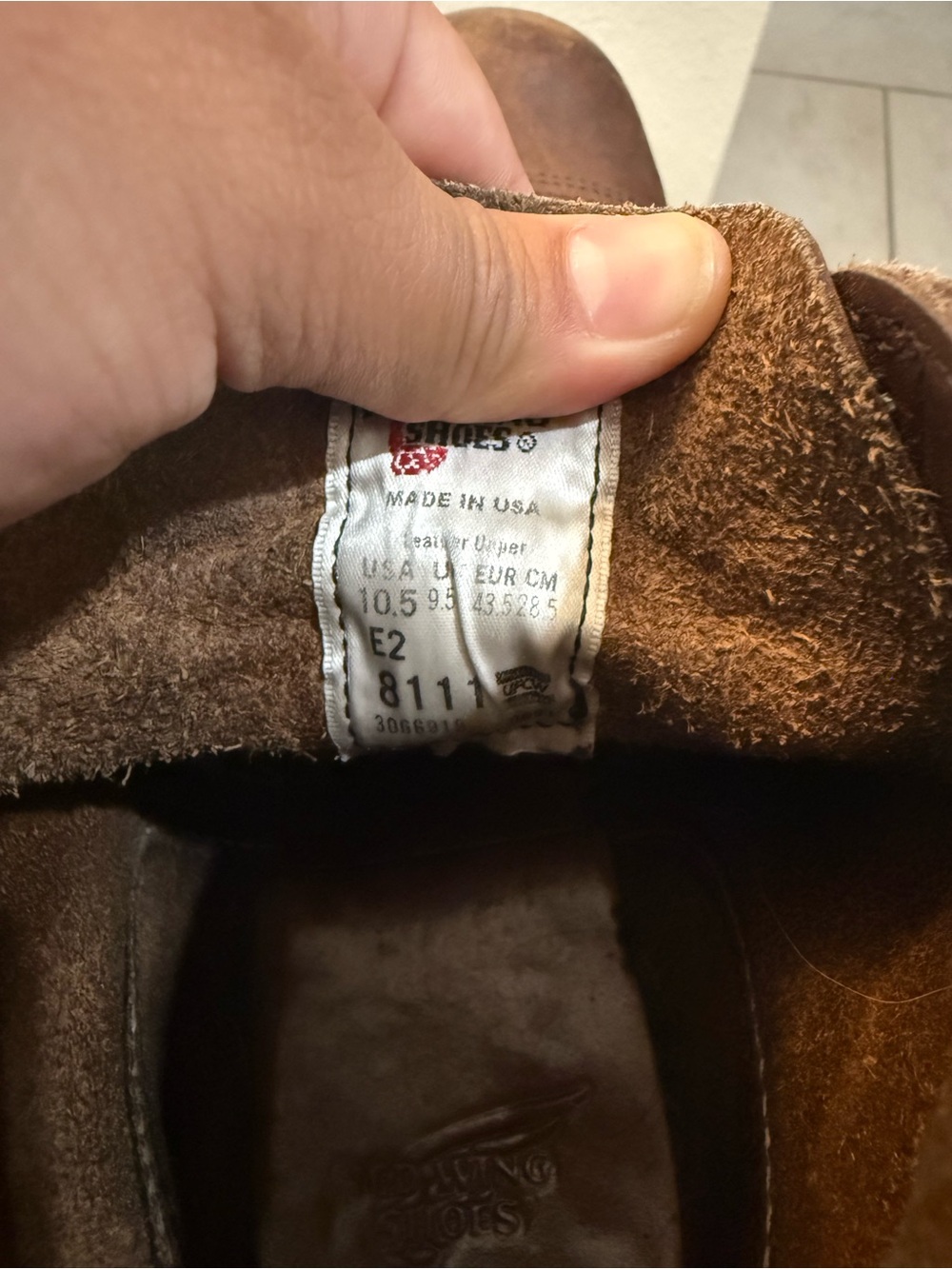 Red Wing Iron Ranger Boots – Men’s 10.5 EE (Wide) – Dark Brown - Picture 5 of 6